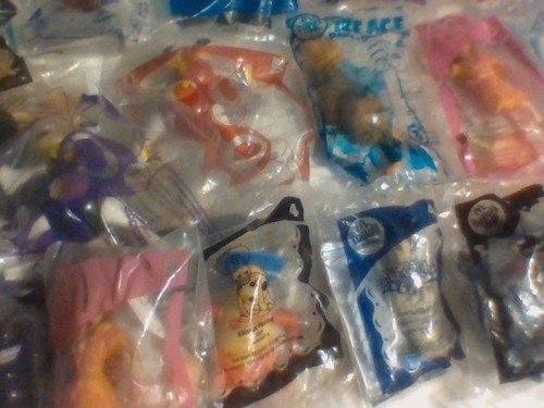 Happy meal toys - happy, package